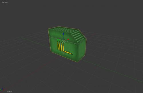 Ammunition Box Green preview image